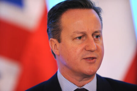 Premier Cameron wraca do rządu