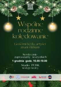 Wspólne kolędowanie w POSK