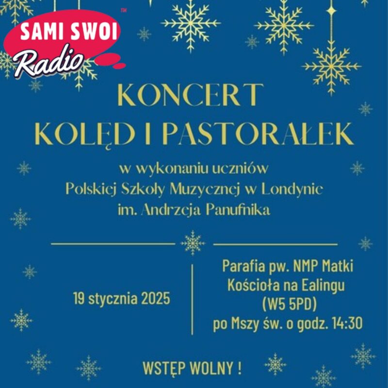 You are currently viewing Koncert Kolęd i Pastorałek na Ealingu