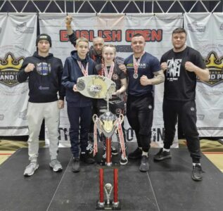 Kadra Polski ze złotymi medalami na mistrzostwach Anglii