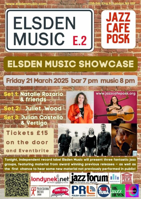 Read more about the article Trzy koncerty w Jazz Cafe POSK