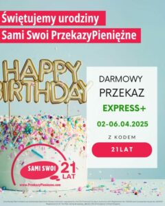 🎉 Świętujemy 21 lat Sami Swoi! 🎂💙 