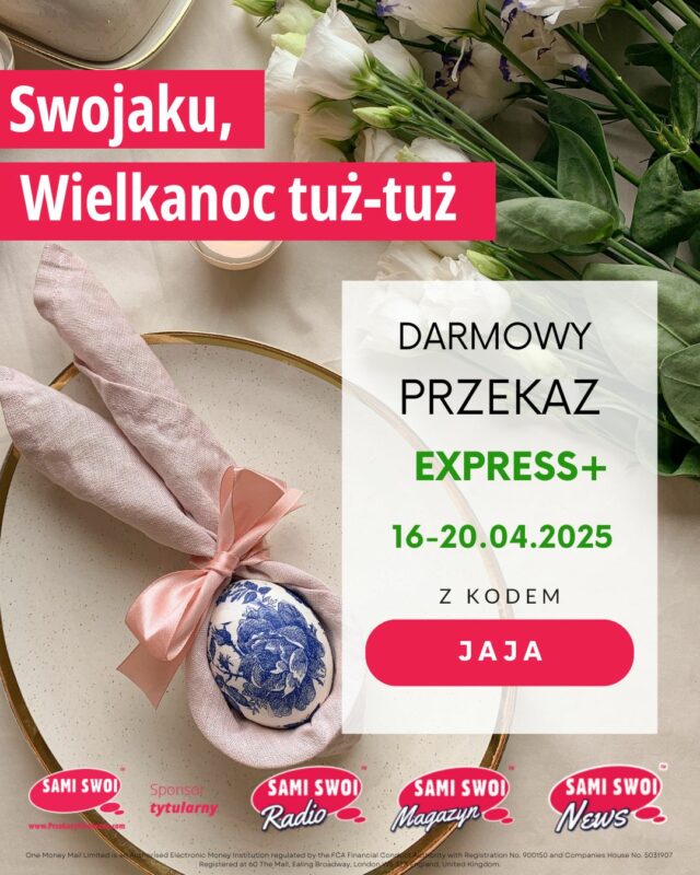 You are currently viewing Wielkanocna promocja od Sami Swoi Przekazy Pieniężne