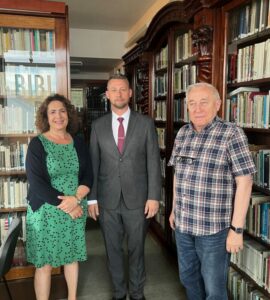 Brytyjska dyplomatka odwiedziła POSK