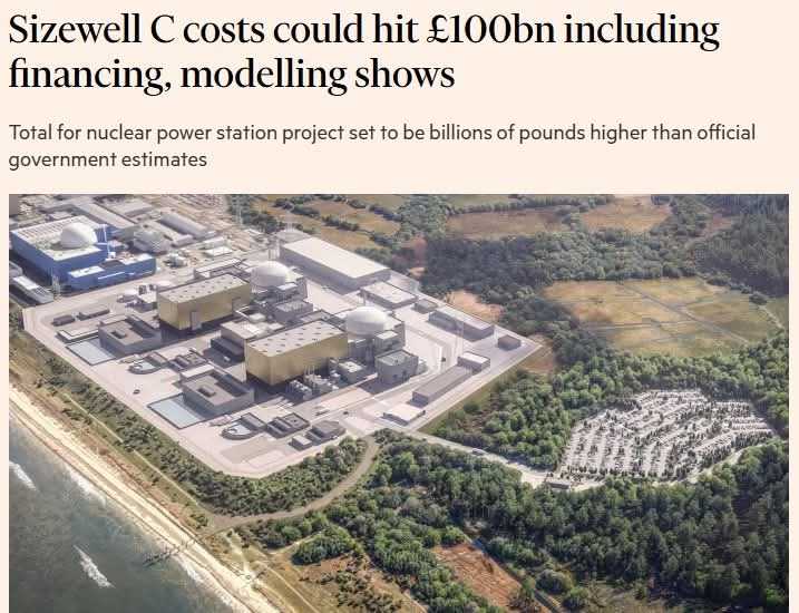 You are currently viewing Ile będzie kosztować  nowa elektrownia jądrowa w UK? 