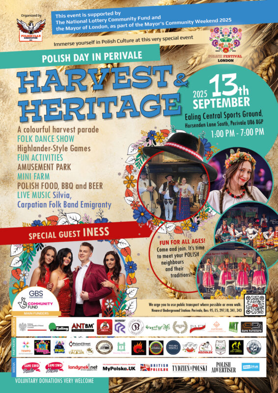 You are currently viewing Święto polskiej kultury 13 września w Perivale!