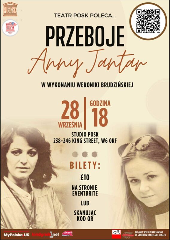 You are currently viewing Przeboje Anny Jantar w POSK