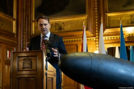 Minister Sikorski w Londynie