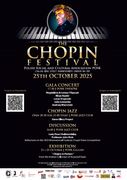 CHOPIN FESTIVAL – koncerty, dyskusje, wystawa