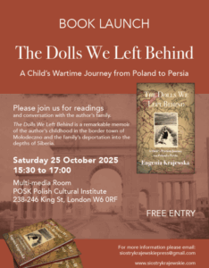 Wspomnienia Eugenii Krajewskiej – premiera książki w POSK