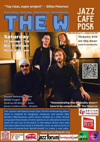 Muzyczny weekend w Jazz Cafe POSK