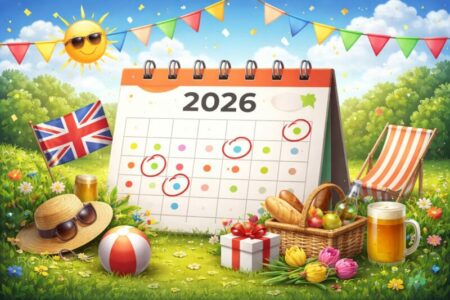 Bank Holidays 2026 UK – kalendarz dni wolnych