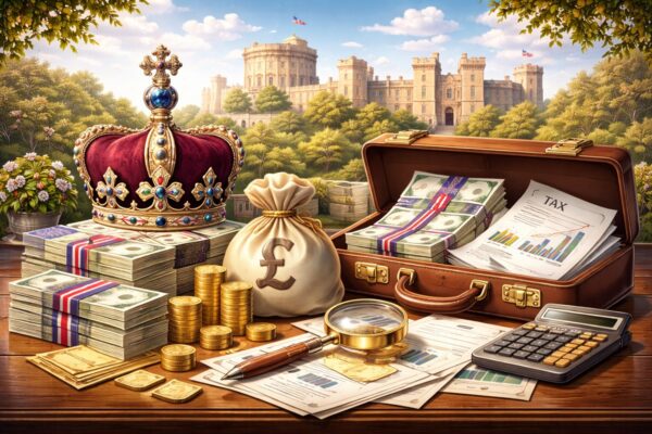 Czy brytyjska rodzina królewska płaci podatki?