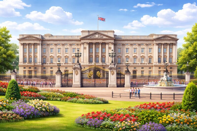 You are currently viewing Jak zwiedzić Pałac Buckingham? Kompletny przewodnik po biletach i terminach
