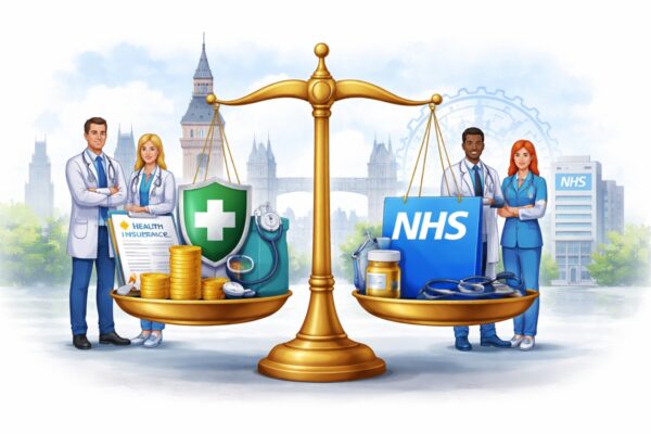 Prywatne ubezpieczenie medyczne w UK vs. NHS – co się bardziej opłaca w 2026?