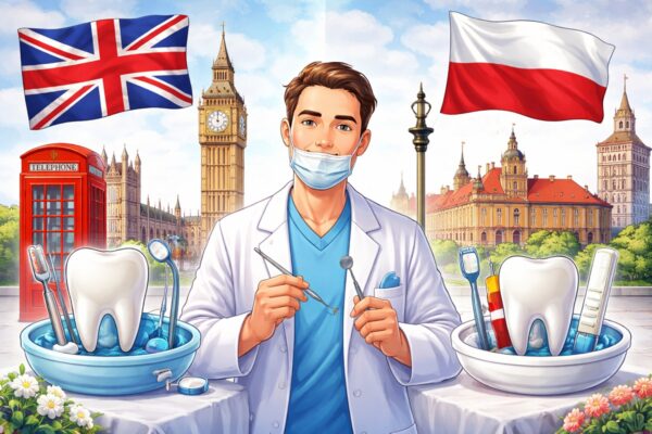 Dentysta w UK czy w Polsce? Analiza kosztów i jakości leczenia zębów.