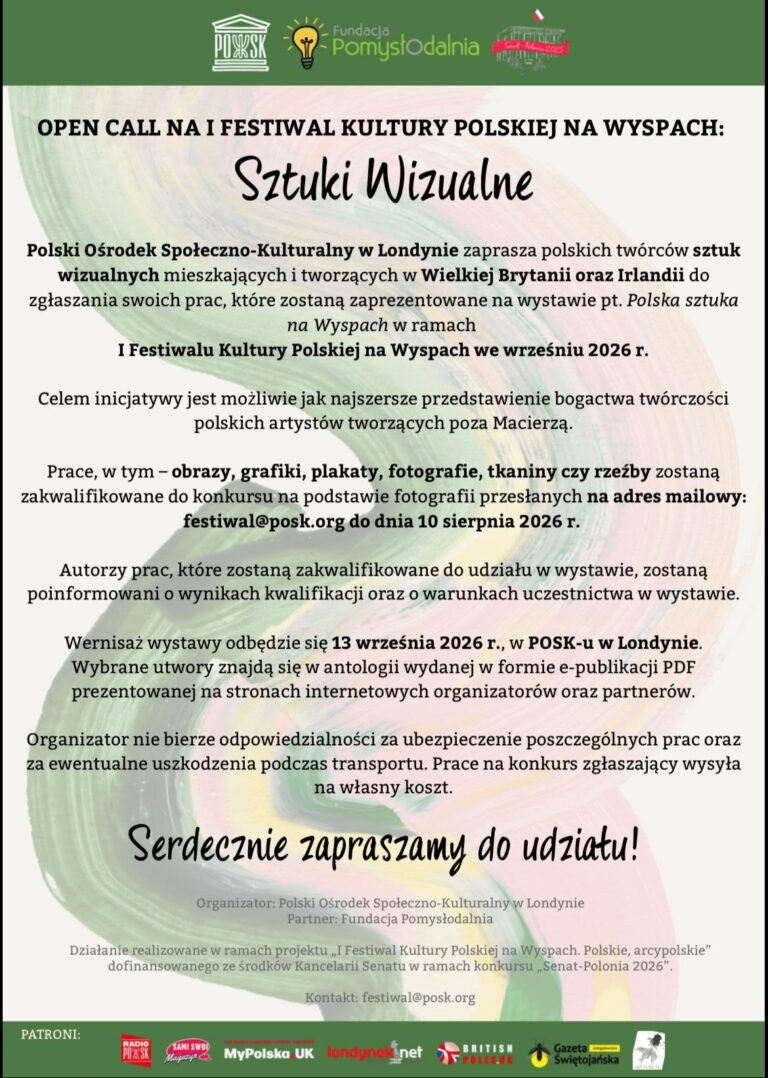 Zaproszenie dla artystów na festiwal polskiej kultury