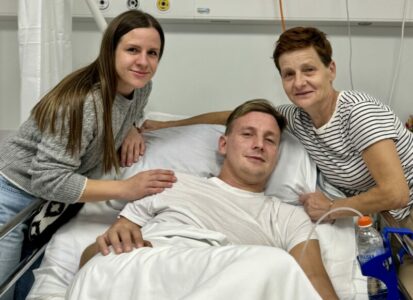 Ponad 1000 km na rowerze z Portsmouth do Edynburga. Agnieszka walczy o zdrowie brata