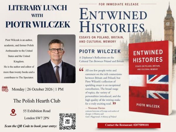 Literacki lunch z ambasadorem